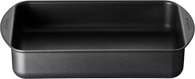 Scanpan Classic 3.25 QT (13.5 inch x 8.75 inch) Nonstick Roasting Pan – Compatible with Gas and Electric Stovetops, Metal Utensil Safe, Oven Safe to 500°F, Dishwasher Safe