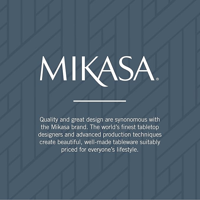 Mikasa Bravo 65-Piece Flatware Set for 12, 18/10 Stainless Steel Silverware with Full Service, Includes Forks, Knives, Spoons, and Serving Utensils