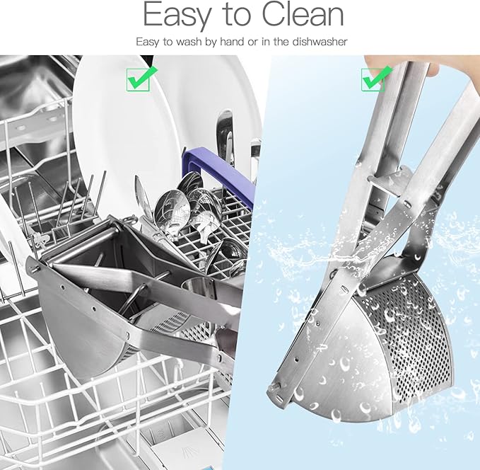Sopito Stainless Steel Potato Ricer and Egg Slicer