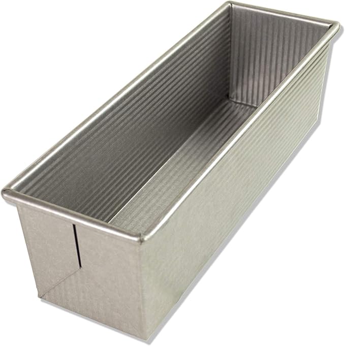 USA Pan Bakeware Pullman Loaf Pan, Large, Silver