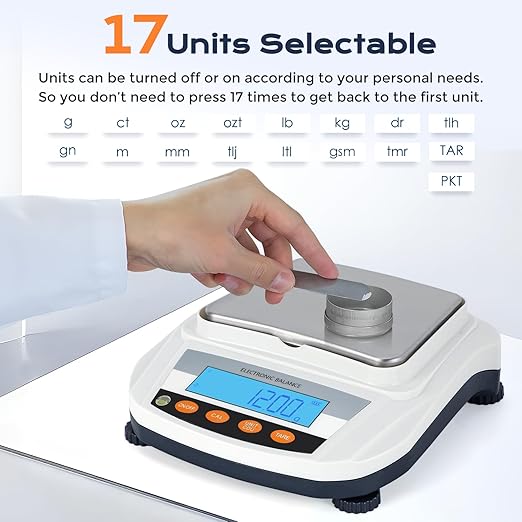 Bonvoisin Lab Scale Rechargeable Electronic Balance 3000gX0.01g Precision Analytical Balance Laboratory Balance Scientific Scale