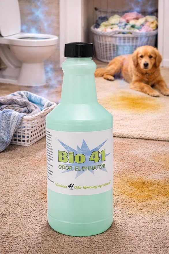 Odor Eliminator, Molecular Technology Since 2005 - Commercial, Industrial, Strong Pet & Urine Odor Remover, Trash Can Deodorizer - 32 Ounce
