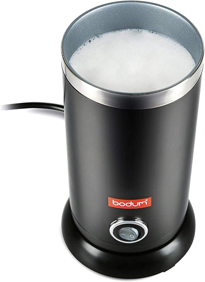 Bodum 10oz Bistro Electric Milk Frother, Black