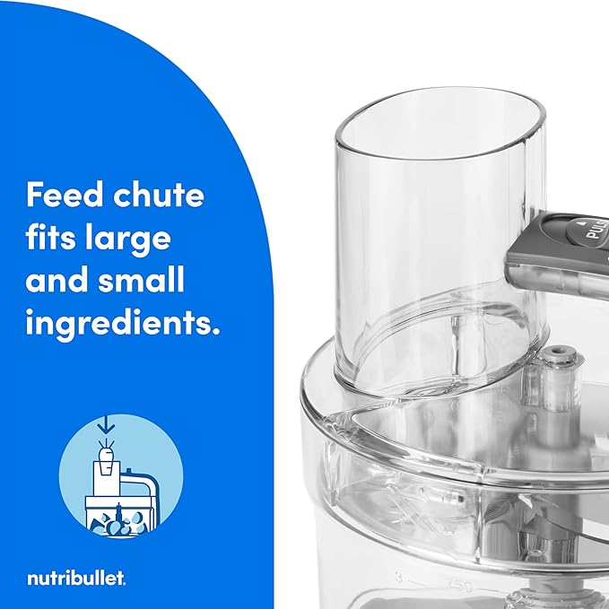 nutribullet Limitless Food Processor, Matte Black