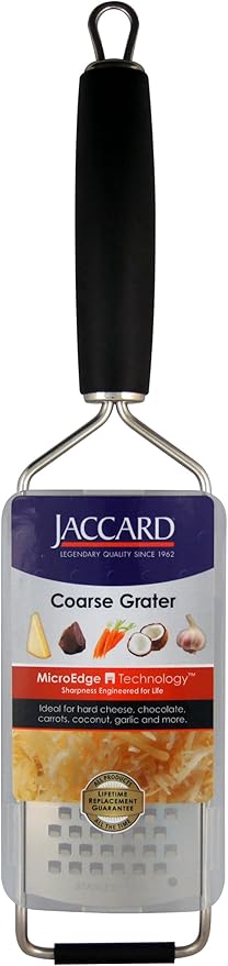 Jaccard 201201GC MicroEdge Coarse Grater – Stainless Steel Grater