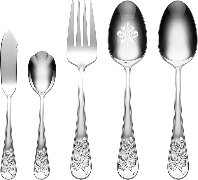 Lenox 894645 Chestnut Ridge 65-Piece Flatware Set