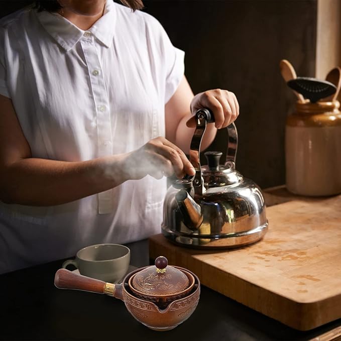 Milk Jug Gravy Boat Water Cup Pitcher Creamer Coffee Sugar Sauce Ceramic,1pc Teapot Glass Chinese Tea Maker Loose Leaf Chinese Household Filter