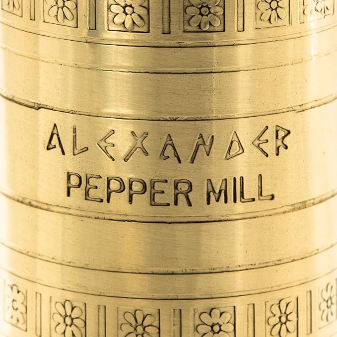 Alexander Home The Original European Mill (Brass, 9-Inch Pepper)