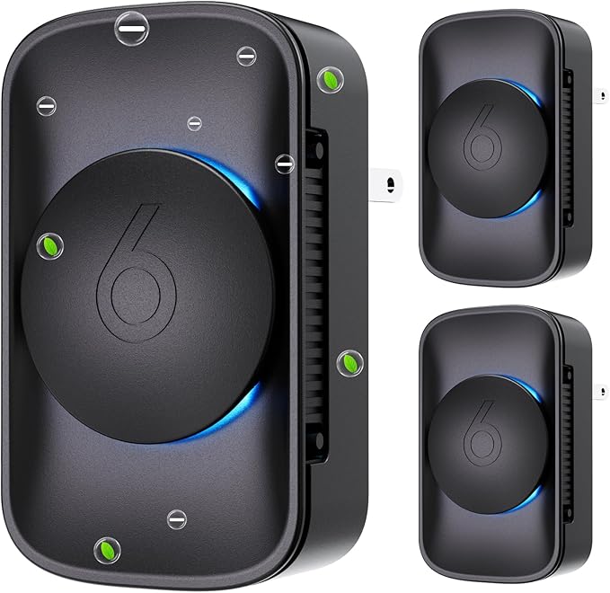 Plug-In Air Ionizer (3 Pack) Negative Ion Air Purifiers Quiet Air Freshener for Home Bedroom Kitchen Office,- Portable Mini Air Cleaner Odor, Smoke, Dust, Pet Smell