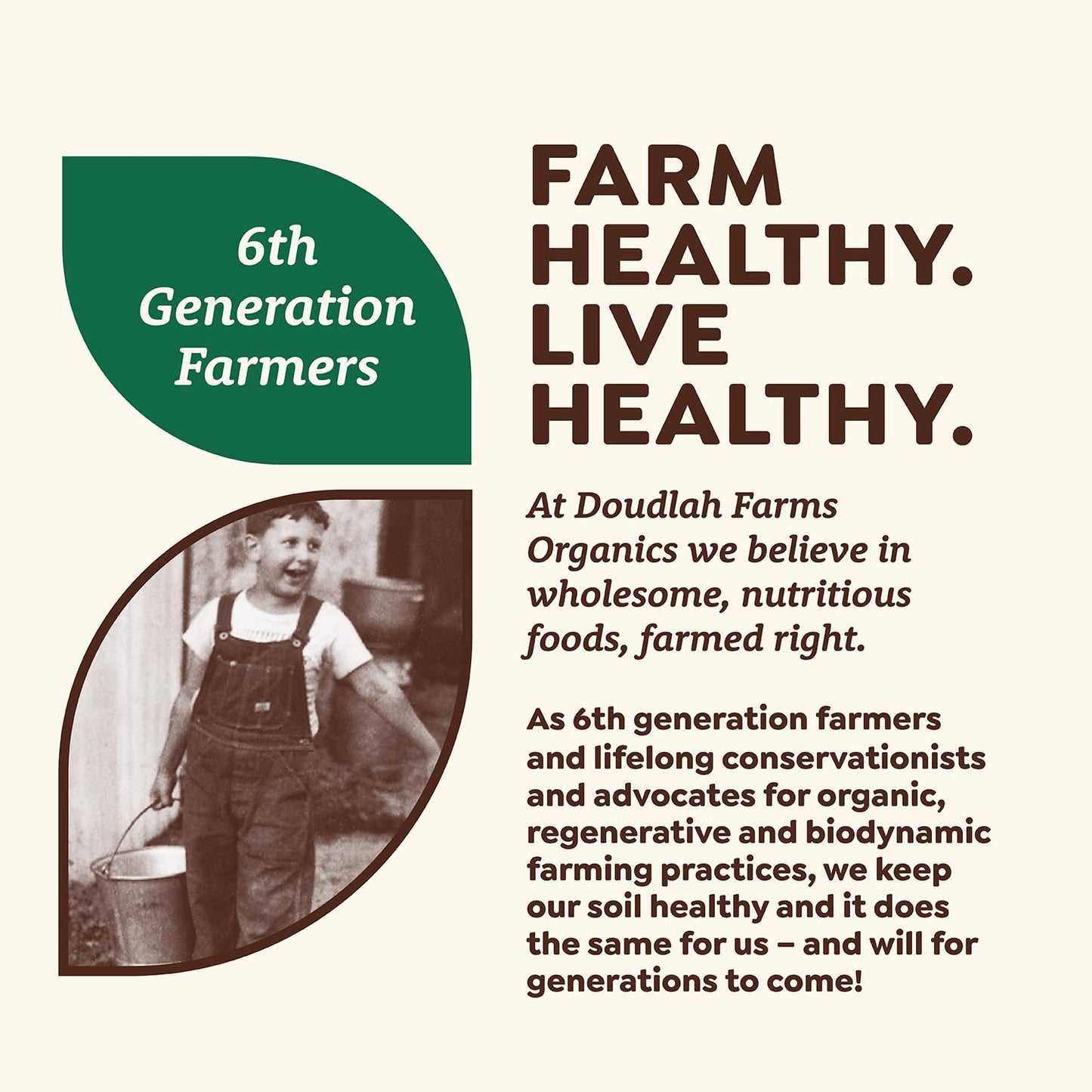Organic Whole Wheat Flour 5 lb - Non-GMO, Pesticide-Free, Regenerative Organic Certified for Baking Bread, Pizza, Pasta, & More by Doudlah Farms