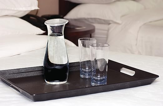 Carlisle FoodService Products 7090207 Cascata Carafe Juice Jar Beverage Decanter Only, Plastic, 1 L, Clear