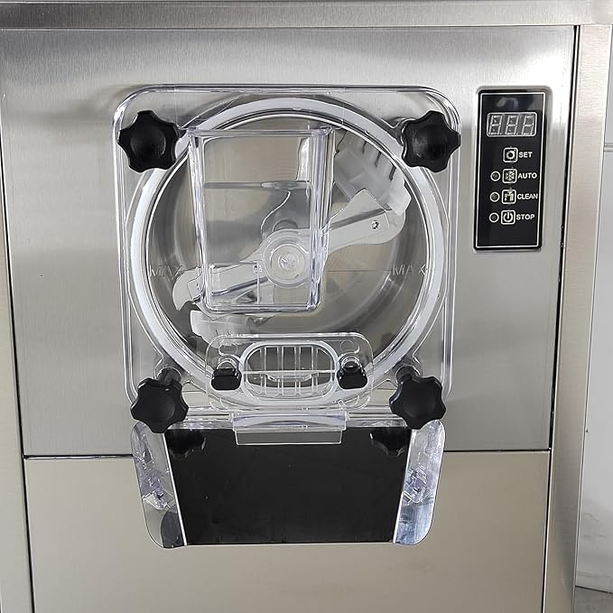 Kolice Commercial Desktop Hard ice Cream Machine, Counter top Hard ice Cream Maker, Ice Cream Machine, Snack Food Machine for Restaurant, Snack Bar, Ice Cream Shop
