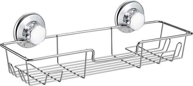 iPEGTOP Suction Cup Shower Caddy Bathroom Shower Gel Organizer