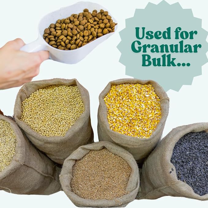 32 mL (32 CC | 1.08 Oz.) Long Handle Scoop for Measuring Coffee, Pet Food, Grains, Protein, Spices and Other Dry Goods (Pack of 1)
