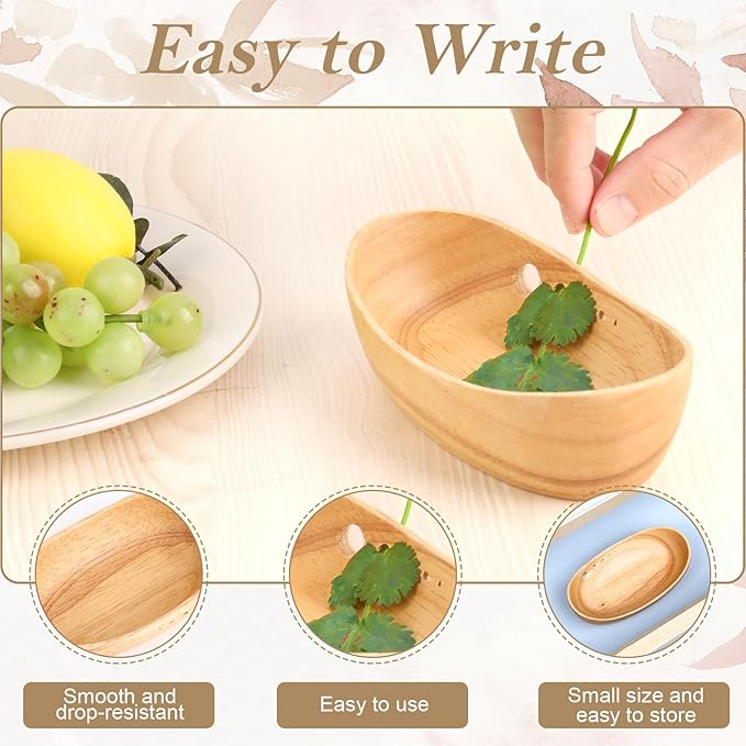 Wooden Herb Stripper Bowl Handmade Herb Stripper Tool with 5 Different Hole Sizes Efficient Herb Peeling Cup Herb Leaf Peeler for Separating Leaves Kale Broccoli Thyme Basil Rosemary