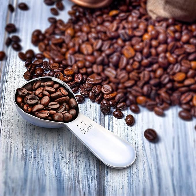 Coffee Scoop, Stainless Steel 2 Table Spoon 30ML