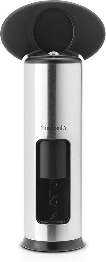 Brabantia Classic Corkscrew Bottle Opener - Matte Steel, 369360, Medium