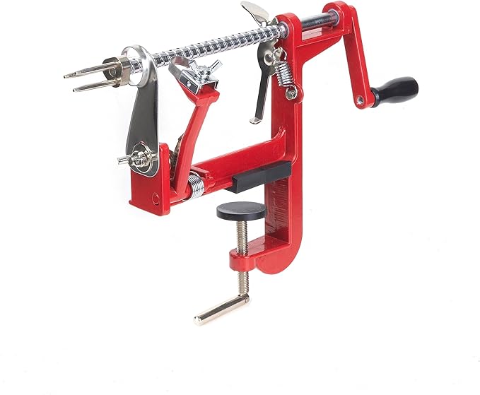 Apple peeler and corer with Powerful Suction base Apple peeler slicer corer with stainless steel blades for pears potato peelers