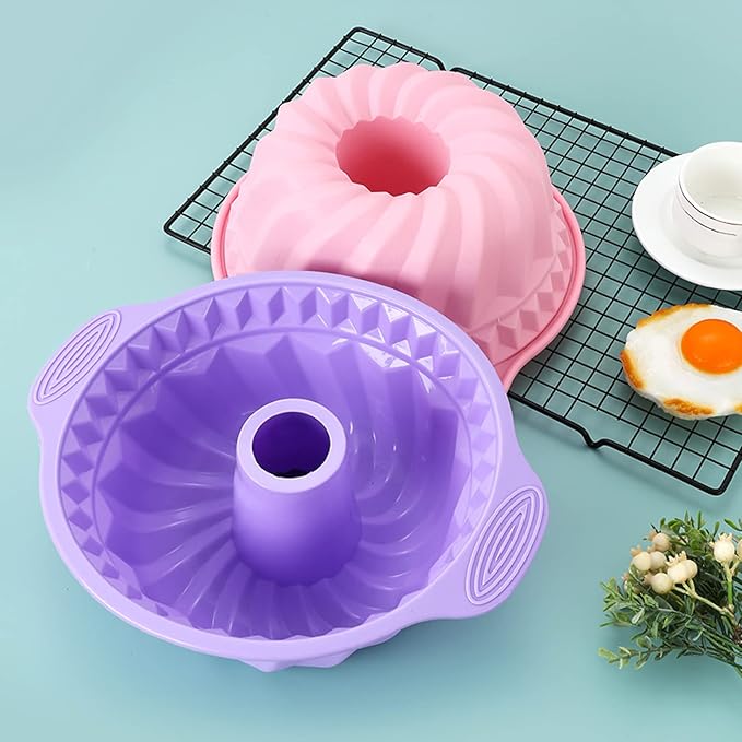 Silicone Baking Tray Silicone Mold Sets Muffin Cup Toast Baking Pan Diy Cake Mold Bakeware Cake Decoration Accessories 6Pcs Set Gray