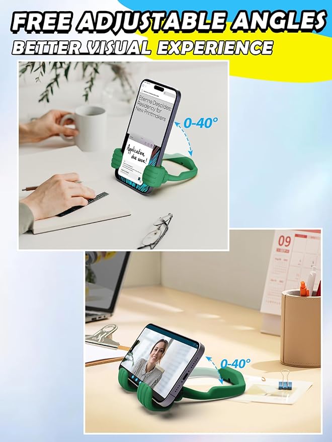 Stocking Stuffers for Teens Boys Girls Cell Phone Holder: Mens Gifts for Women Adults Thumbs Up Phone Stand Gifts for Kids Teenager Husband Wife Dad Mom Cool Gadgets Ideas Santa Gift for Christmas