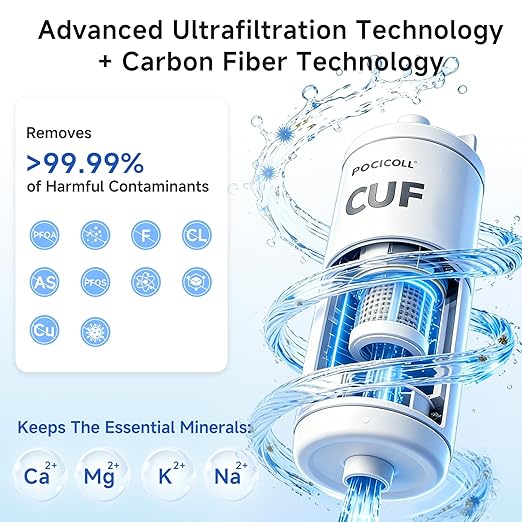 Electric Water Filter Pitcher for Tap and Drinking Water,Long-Life Filter，Removes 99% Lead, BPA-Free, Fits Fridge, for Tap Water Purification (White)
