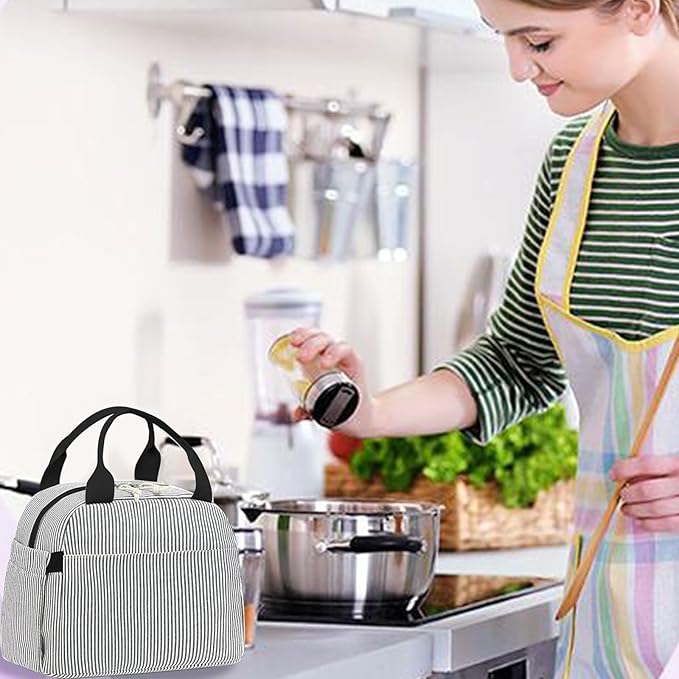 Bluboon Lunch Box for Women Cute Lunch Bag Reusable Insulated Lunch Bags Large Capacity Lunchbox Cooler for Work Picnic or Travel