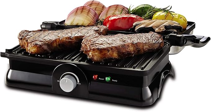 Sunbeam CKSBPM5020 Panini Maker, Small, Black