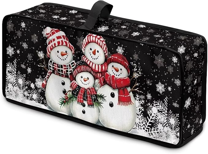 Christmas Toaster Cover 2 Slice Cute Snowman Water-Resistant Folding 2 Slice Slim Toaster Cover, Heat-Resistant Thanksgiving Protective Covers for Small Appliance