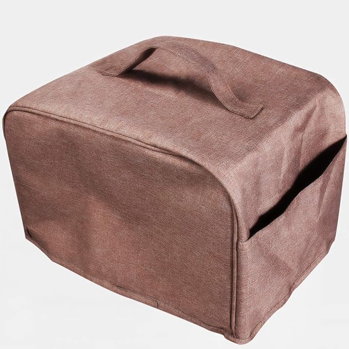FLR 4 Slice Toaster Cover with Pockets, Dust-proof & Oil Proof, Fits Most 4 Slice Toasters (12.5' x 10' x 8')