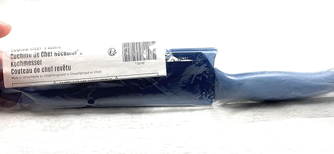 PAMPERED CHEF New model. #1516 CHEF'S COLOR COATED KITCHEN KNIFE