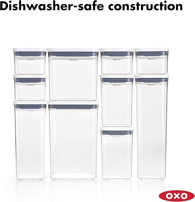 OXO Good Grips POP Container - Airtight Food Storage - 1.9 Qt for Snacks, Sugar and More