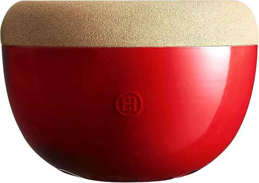 Emile Henry Deep Food Storage Bowl, 10.6 x 7.3in, Burgundy