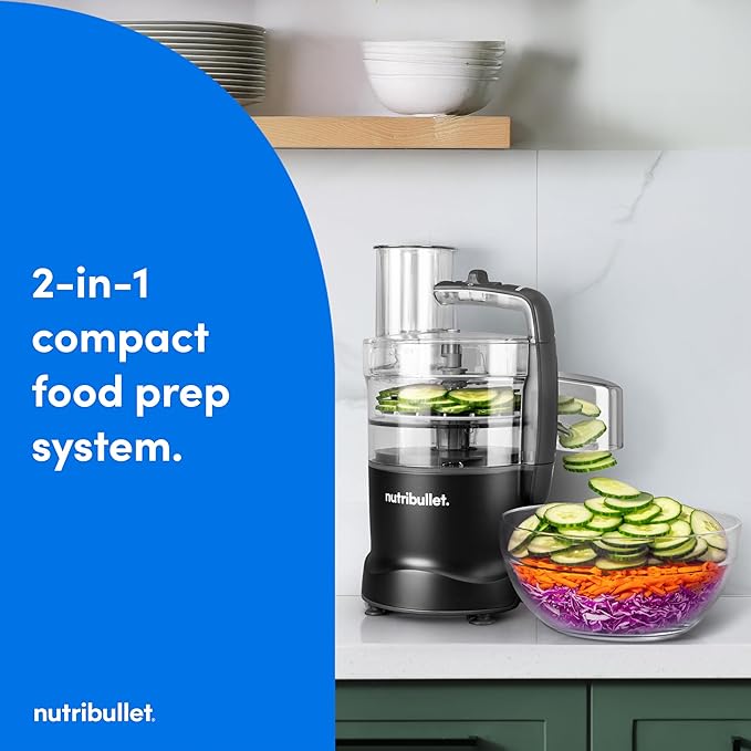 nutribullet Limitless Food Processor, Matte Black