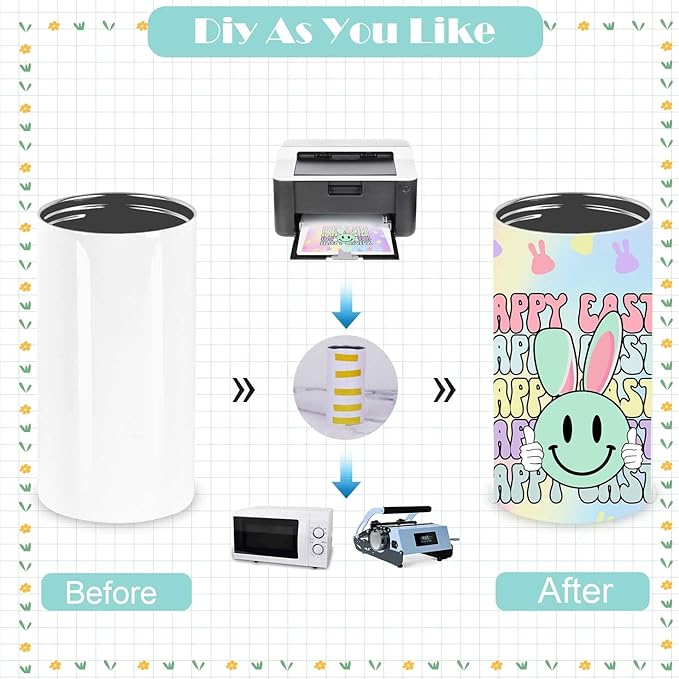 12 Oz Sublimation Sippy Cup 4 Pack, Kids Sublimation Sippy Tumblers, Stainless Steel Todder Water Bottle