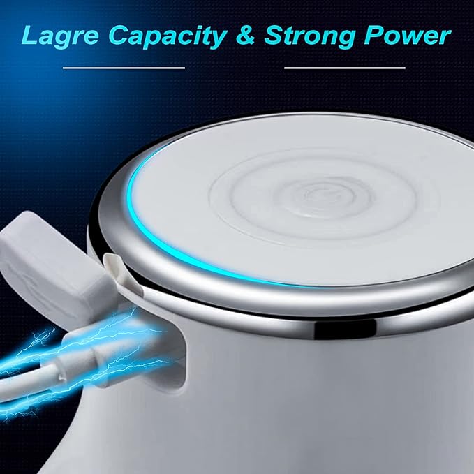 2Pcs 250ML Electric Garlic Chopper, Mini Portable Veggie Chopper, Garlic Grinder Masher Onion Chopper, Blender to Vegetable, Wireless Food Processor for Ginger, Chili, Fruit, Meat, etc