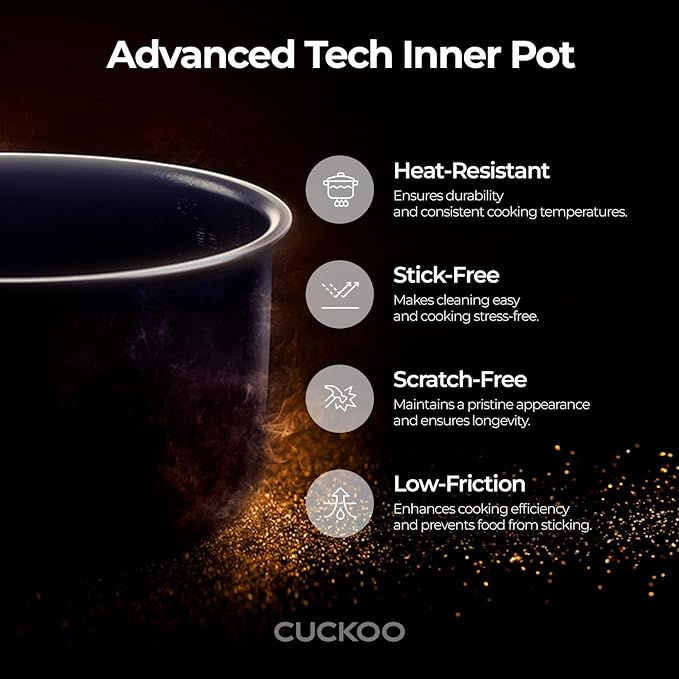 CUCKOO Basic Rice Cooker 6-Cup Uncooked / 12-Cup Cooked, Versatile Rice Maker with Non-Stick Inner Pot, Easy to Use, Auto Keep Warm, White/Purple (CR-0671V)