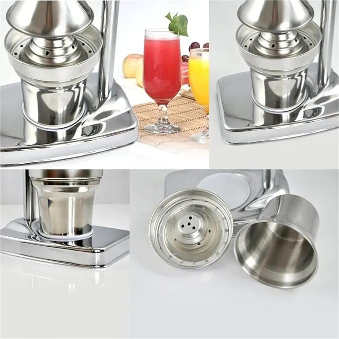 Stainless Steel Manual Juicer Handheld Vegetable Fruit Orange Juice Maker Home Squeezer Extractor Citrus Press Kitchen Tools