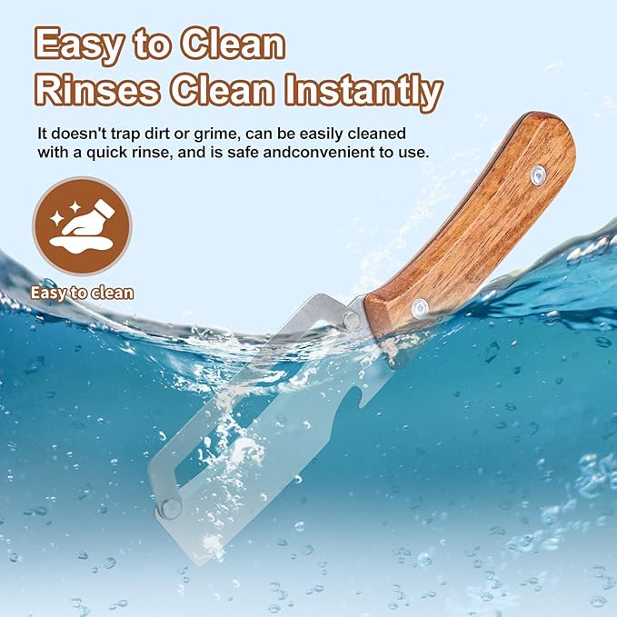 Multi-Functional Kitchen Vegetable Peeler: Ergonomic Handle, with Bottle Opener, stainless steel pota to peelers,papaya shredder,kiwi peeler,Suitable for Fruits, Sugar Cane, Pumpkin(1Pcs)