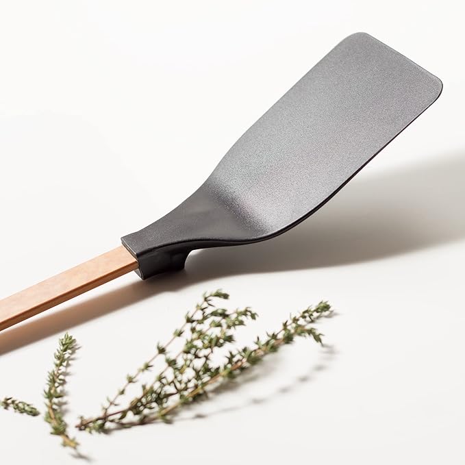 Gourmet Series Lrg Nylon Turner-Natural Handle with Black Head
