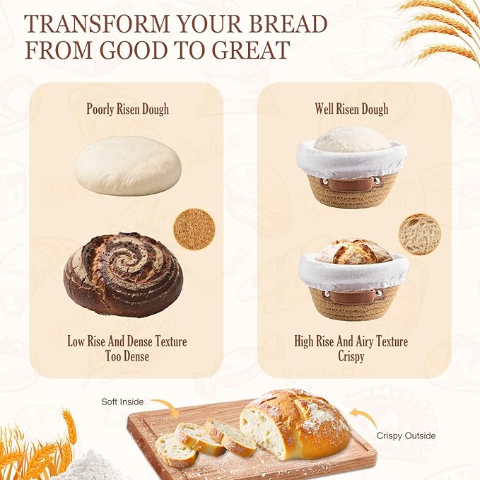Sourdough Starter Kit, Sourdough Bread Baking Supplies, Sour Dough Starter Kits, Sourdough Tools for Modern Home And Kitchen, Sour Dough Tools, Bread Making Tools Kit, Gifts for Bakers Women Wife Mom