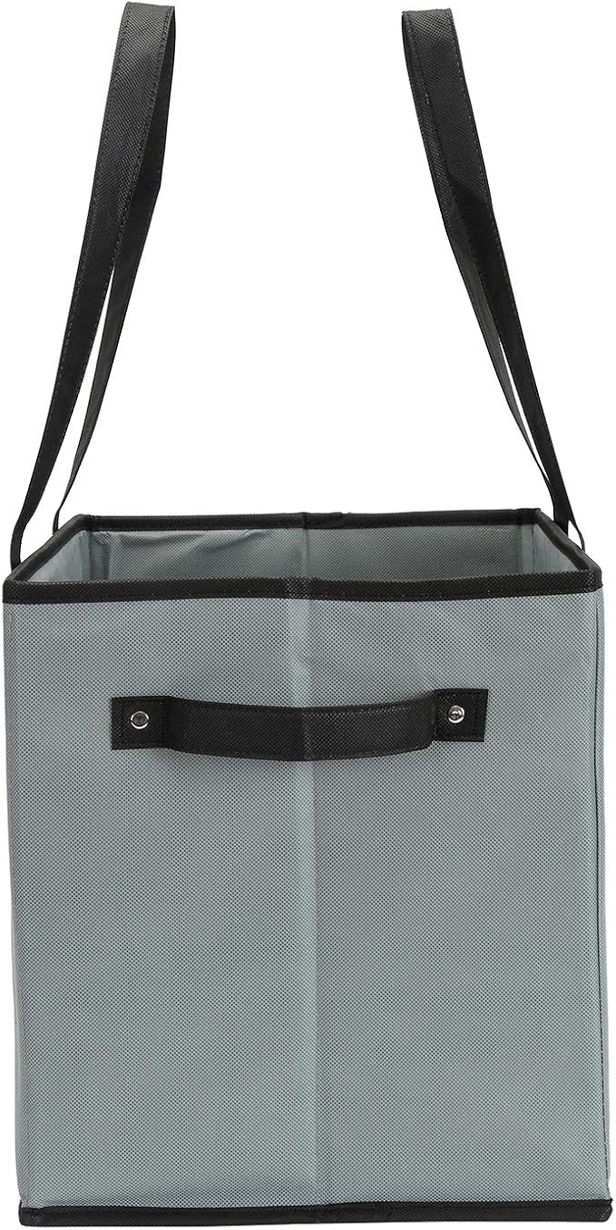 Foraineam Reusable Grocery Bags Set Durable Heavy Duty Tote Bag Collapsible Grocery Shopping Box Bag with Reinforced Bottom