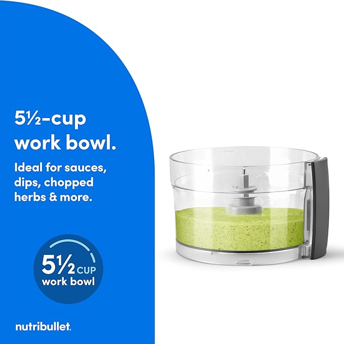 nutribullet Limitless Food Processor, Matte Black