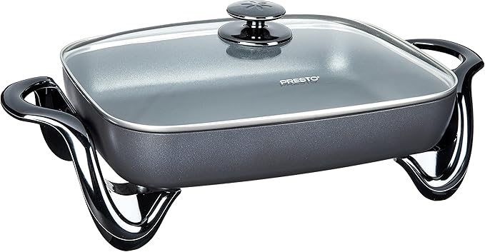 Presto 22-Inch Electric Griddle + Skillet Bundle