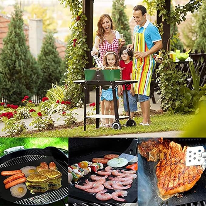 Large Teflon Mats, Reusable Non-Stick Oven Liners For Toaster Ovens, Dishwasher Safe, Oven Mat For Bottom Of Oven (13" x 16" / 2pcs) (24" x 16" 6pcs Black)
