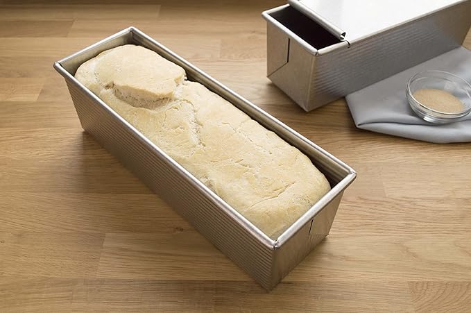 USA Pan Pullman Loaf Pan, 9 x 4 x 4, Aluminized Steel