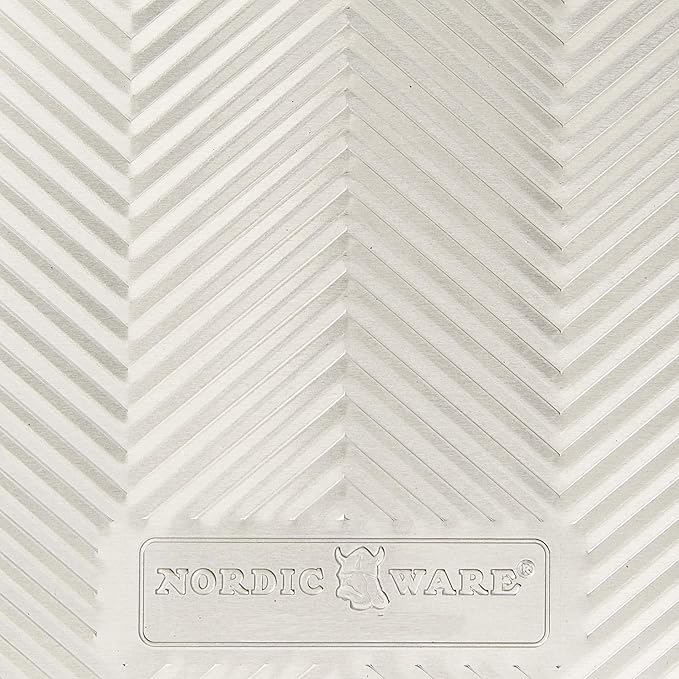 Nordic Ware Prism Baking Half and Quarter Sheet, Natural