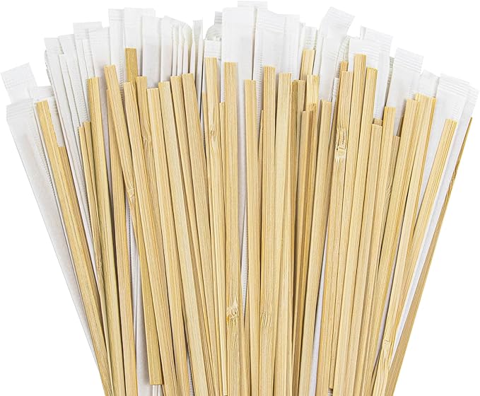 500Pcs Square Bamboo Coffee Stirrers Individually Wrapped – Coffee Stir Sticks 5.5 Inch Coffee Bar Disposable individually wrapped coffee stirrers for Coffee and Cocktail