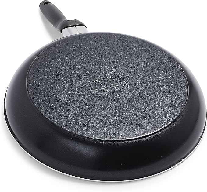 GreenPan Rio 16 Piece Cookware Pots and Pans Set, Hard Anodized Healthy Ceramic Nonstick PFAS-Free, Bakelite Handles, Frypans, Saucepan, Saute Pan, Stock Pot, Kitchen Tools, Dishwasher Safe, Black