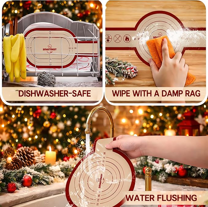 Sourdough Silicone Bread Sling for Dutch Oven, 2PCS Non-Stick Reusable Baking Mat with Long Handles, Essentials Bread Making Supplies for Dough Transfer and Loaf Pan Lifter Liner, Set Of Oval & Round