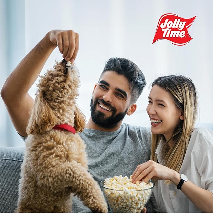 Jolly Time Simply Popped, Vegan, Dairy Free Microwave Popcorn, 3oz Sharing Bag, 3 Bags Per Carton (Simply Popped Sea Salt, 3 Ounce (Pack of 12))